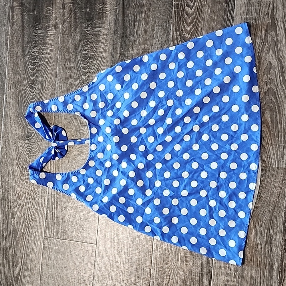 🌴 Bjewel polka dot, bow detail Tank Top 🌴